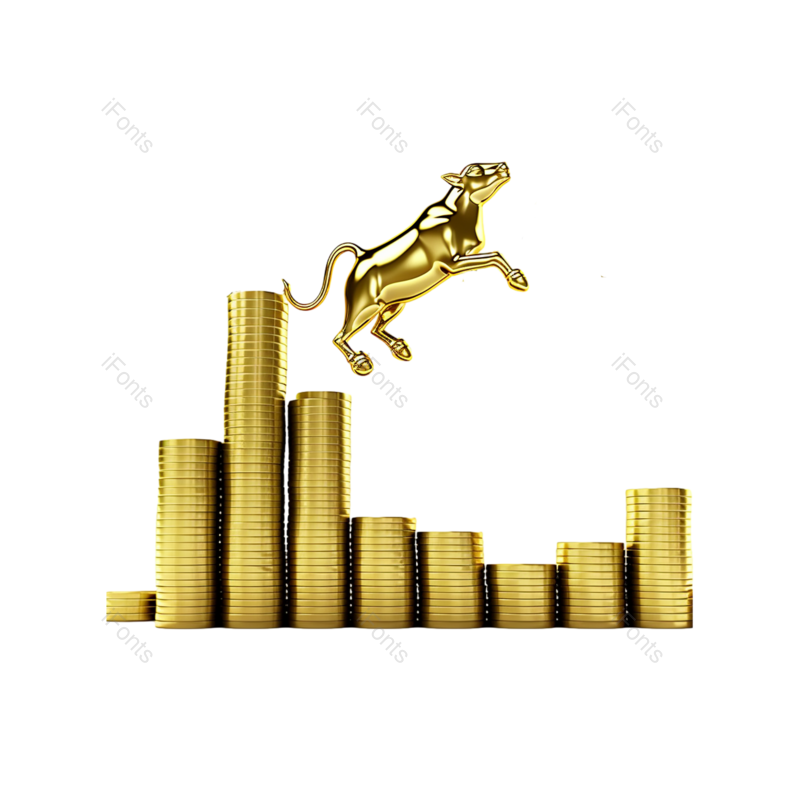 金融图片,箭头元素,图表PNG,插画免抠素材